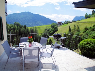 Ferienhaus Neuhäusl - Terrasse Ferienhaus Neuhäusl - Terrasse