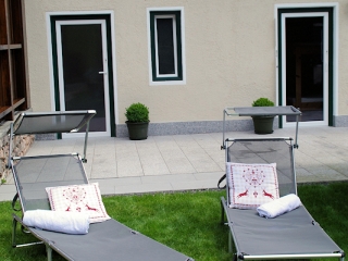 Ferienhaus Neuhäusl - Terrasse Ferienhaus Neuhäusl - Terrasse